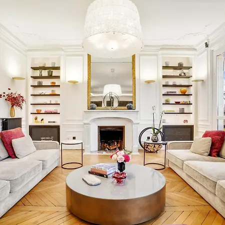 Appartamento Luxurious Penthouse Close To Champs Elysees And Front Of Eiffel Tower In Heart Of 8 *