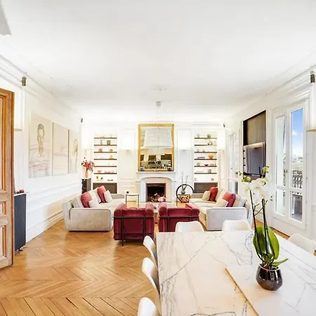 Luxurious Penthouse Close To Champs Elysees And Front Of Eiffel Tower In Heart Of 8 Appartamento *